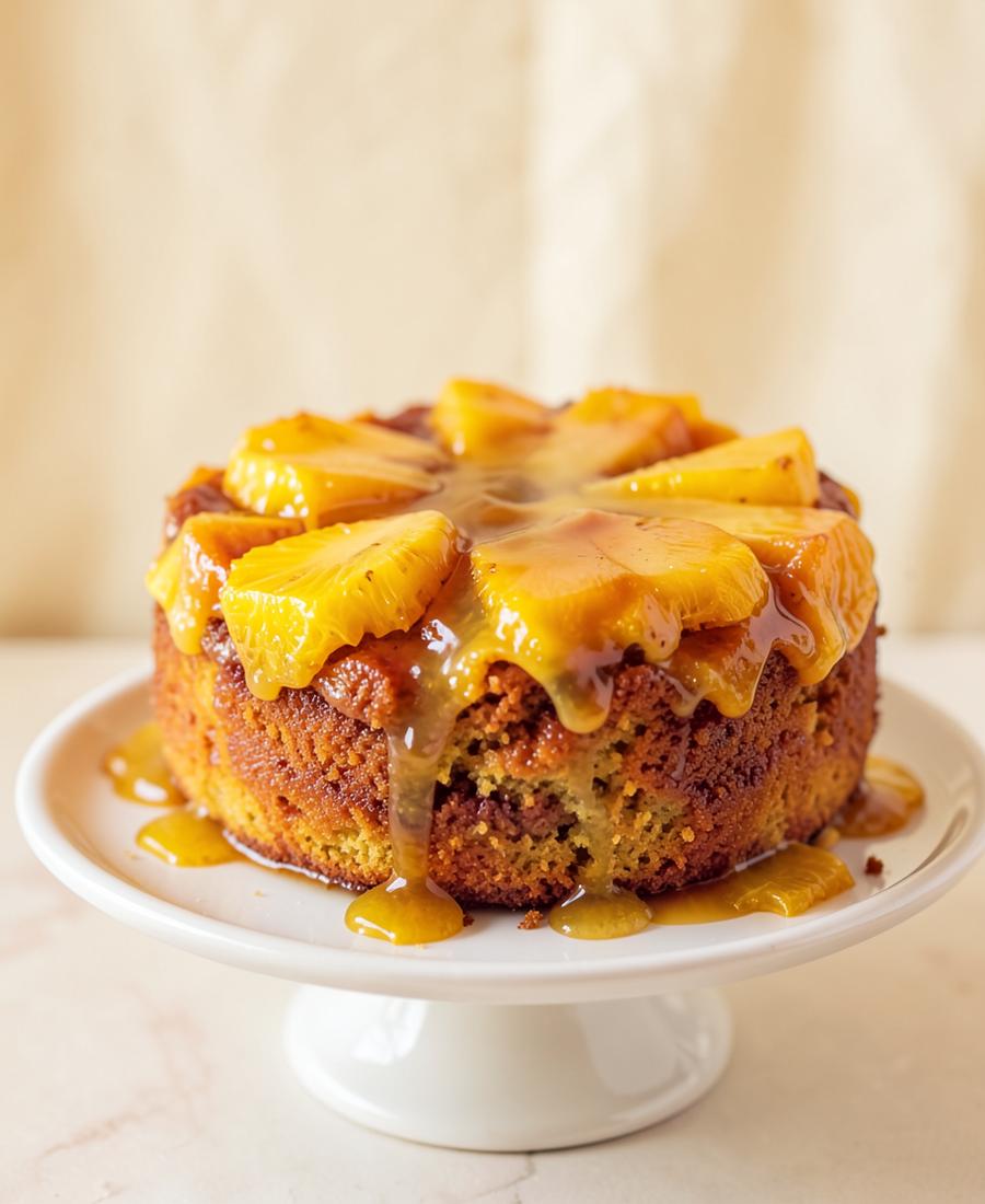 Haitian Upside-Down Cake