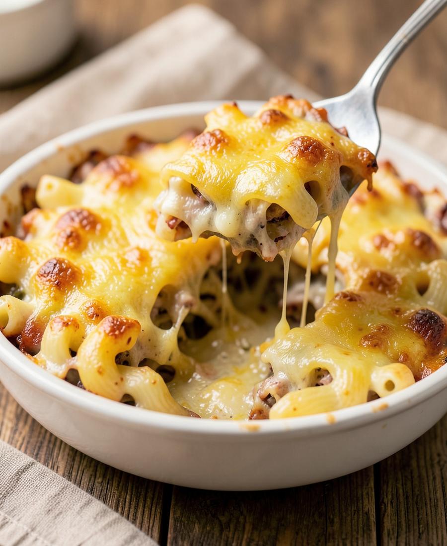Haitian Baked Macaroni
